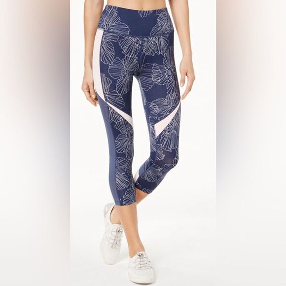 Calvin Klein Performance Radiate Printed Cropped Leggings (Medium) - Picture 1 of 5